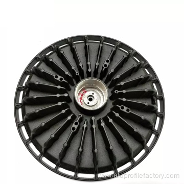 Customized round all aluminum radiator